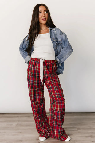 *NEW* Ampersand | Everywear Pant | Red Plaid
