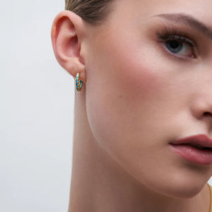 Hillberg & Berk | Inside Out Huggie Hoop Earrings