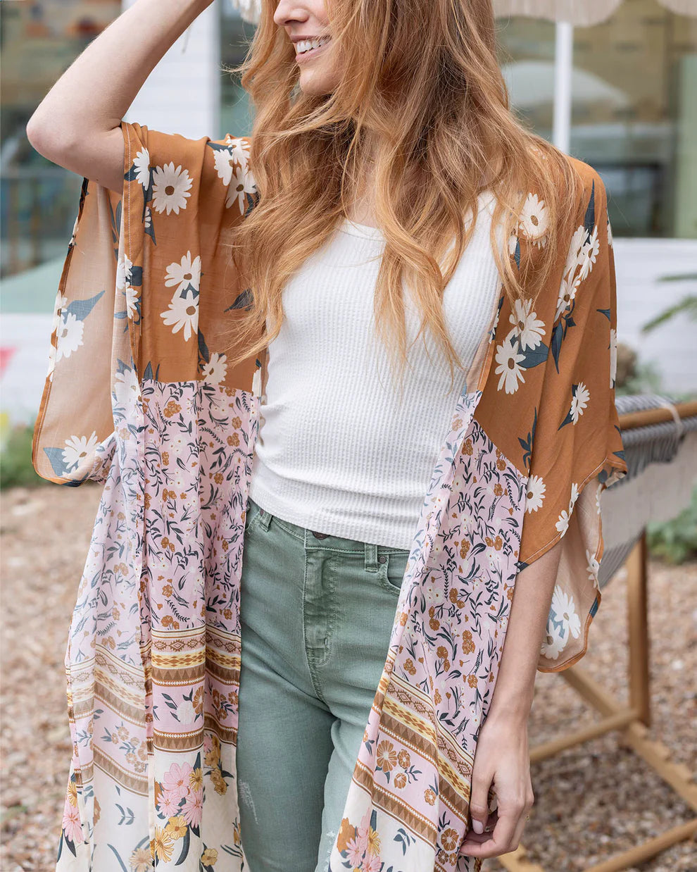 Grace & Lace | Boho Duster Kimono | Floral