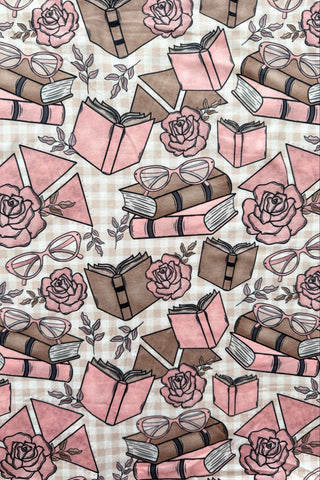 PREORDER Shirley Matching Set | Tee & Joggers | Floral Bookworm - shipping late February