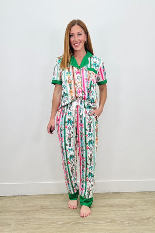 PREORDER Shirley Pajama Set | Button Down & Pants | Nutcracker - shipping early November