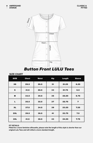 *NEW* Ampersand | Button Front Lulu Tee | Cherry
