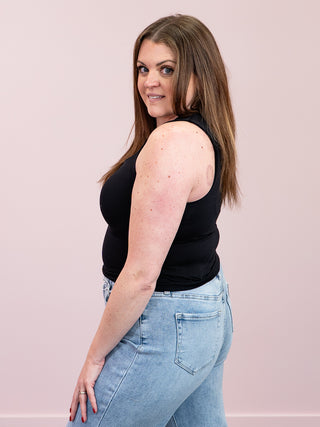 *NEW* Margo Seamless Tank Top | Black