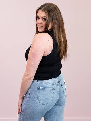 *NEW* Margo Seamless Tank Top | Black