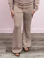 RD Style | Florine Soft Scuba Flared Pants | Taupe