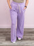 Ampersand | Performance Fleece Free Time Wide Leg Comfy Jogger | Wisteria