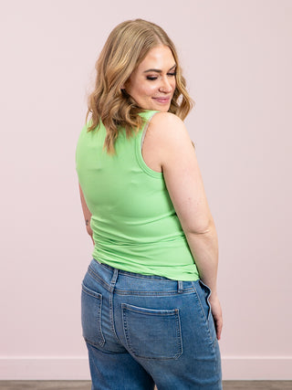 *NEW* Addison Tank | Lime