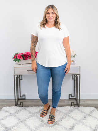 *NEW* Allison Tee | Ivory