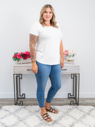 *NEW* Allison Tee | Ivory