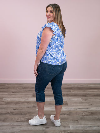 *NEW* Lovely Days Smocked Top | Blue
