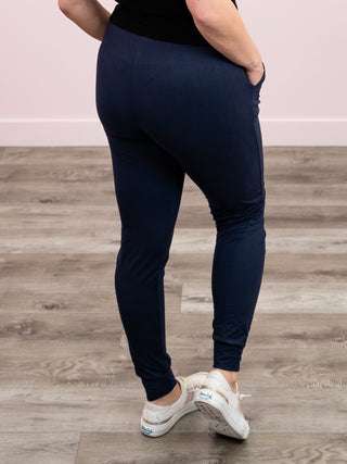 *RESTOCK* Lux Joggers | Navy