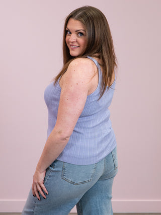 DEX | Winnie Pointelle Tank | Lilac Haze