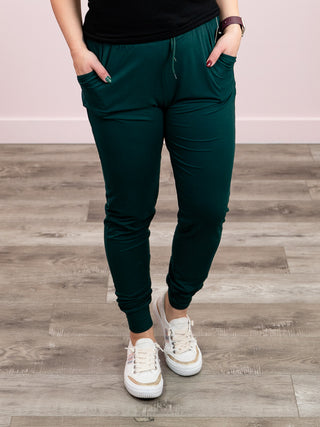 *DOOR CRASHERS* Lux Joggers | Forest Green