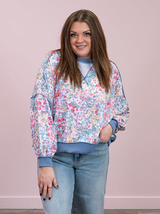 Meant To Be Pullover | Denim & Ivory