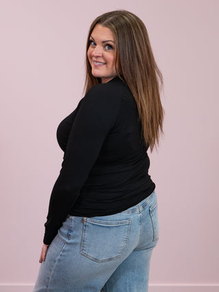 *NEW* Blair Long Sleeve Top | Black