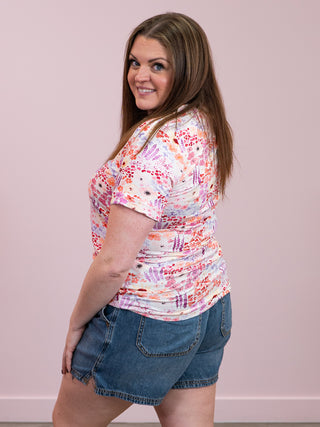 *NEW* Sophie Tee | Coral Sunset Floral