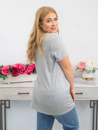 Sarah Tee | Heather Grey