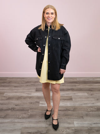 Brunette The Label | Shania Jacket | Washed Black