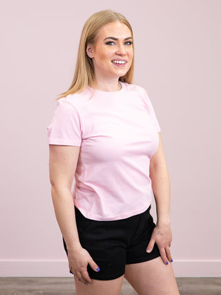 Brunette The Label | The Paris Tee | Rose