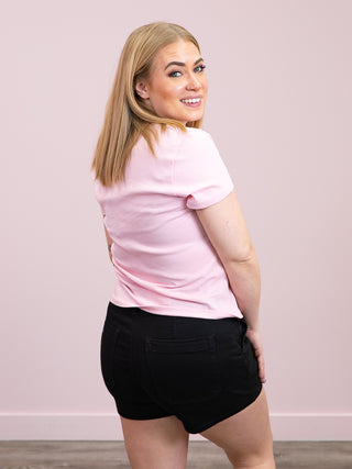 Brunette The Label | The Paris Tee | Rose