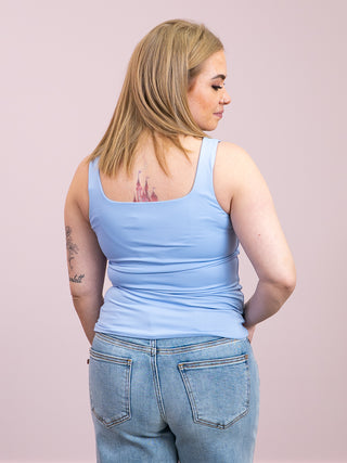 *NEW* Second Skin | Tia Tank Top | Perri Blue