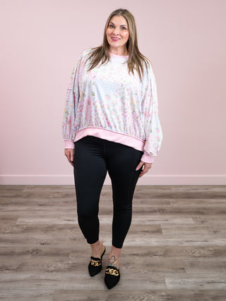 Meant To Be Pullover | Blush & Pink