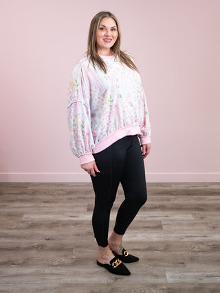 Meant To Be Pullover | Blush & Pink