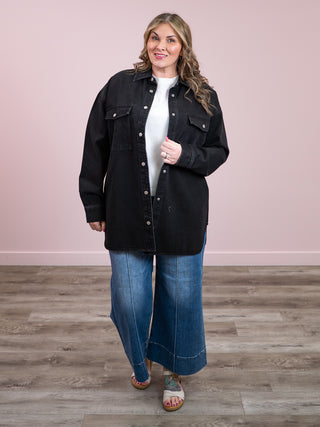 Brunette The Label | Shania Jacket | Washed Black