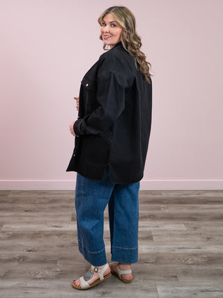 Brunette The Label | Shania Jacket | Washed Black