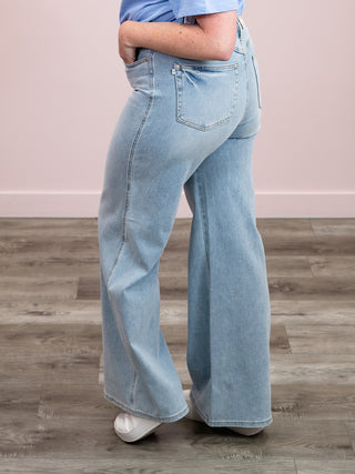 *NEW* Judy Blue | High Rise Tummy Control Retro Wide Jean | Rhodes