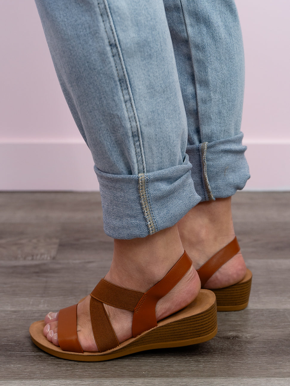 Ressie Strappy Sandals | Tan
