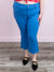 *NEW* Hyperstretch Cropped Kick Flare Pants | Blue Bay
