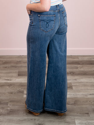 *NEW* Judy Blue | High Rise Palazzo Jean | Reed