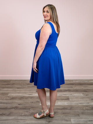 *NEW* Cordelia Pocket Dress | Royal Blue