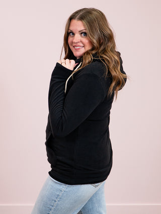*NEW* Ampersand | Halfzip Sweatshirt | Cozy Cutie | New Moon