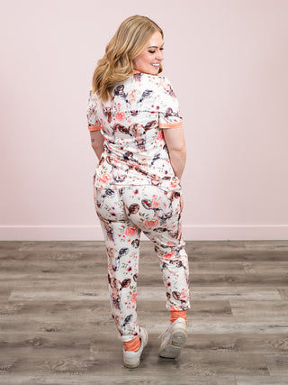 *NEW* Shirley Matching Set | Tee & Joggers | Floral Cow
