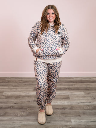 *NEW* Ampersand | Comfort Zone Hoodie | Leopard Lace