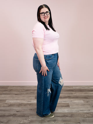 Brunette The Label | The Paris Tee | Rose