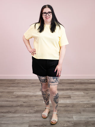 *NEW* Brunette The Label | Boxy Tee | Limoncello