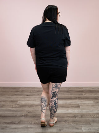 *NEW* Brunette The Label | Oversized Boxy Tee | Black
