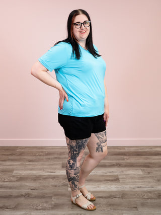*NEW* Sophie Tee | Aqua Blue