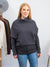 Olena Slouchy Sweater  | Charcoal
