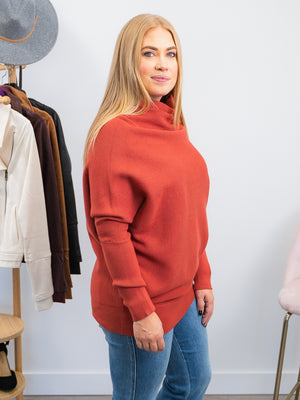 *NEW* Olena Slouchy Sweater | Spice