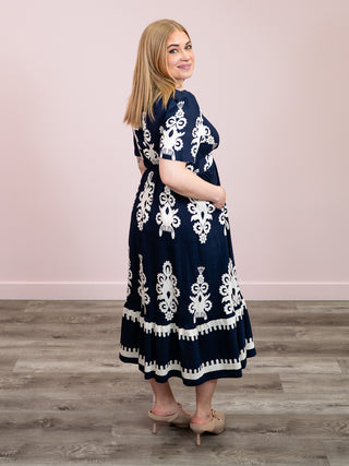 *NEW* Pink Martini | Bellingham Dress | Navy