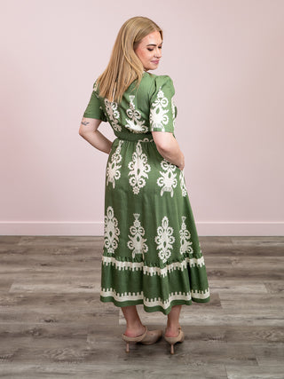 *NEW* Pink Martini | Bellingham Dress | Green
