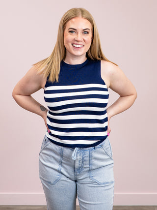 *NEW* Pink Martini | Nantucket Sweater | Navy