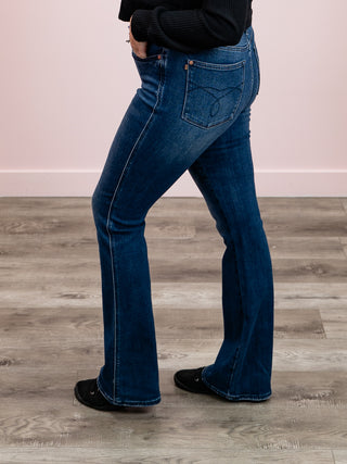Judy Blue | High Rise Tummy Control Embroidered Bootcut | REG | Declan