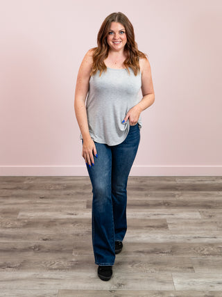 *NEW* Lula Reversible Cami | Heather Grey