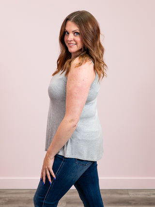 *NEW* Lula Reversible Cami | Heather Grey