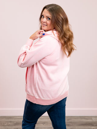 *DOOR CRASHERS* I'll Be There For You Hoodie | Dark Pink